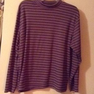 Mock turtleneck shirt